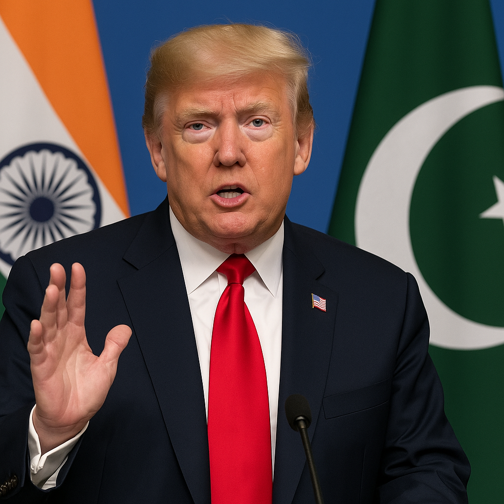 Trump India Pakistan ceasefire