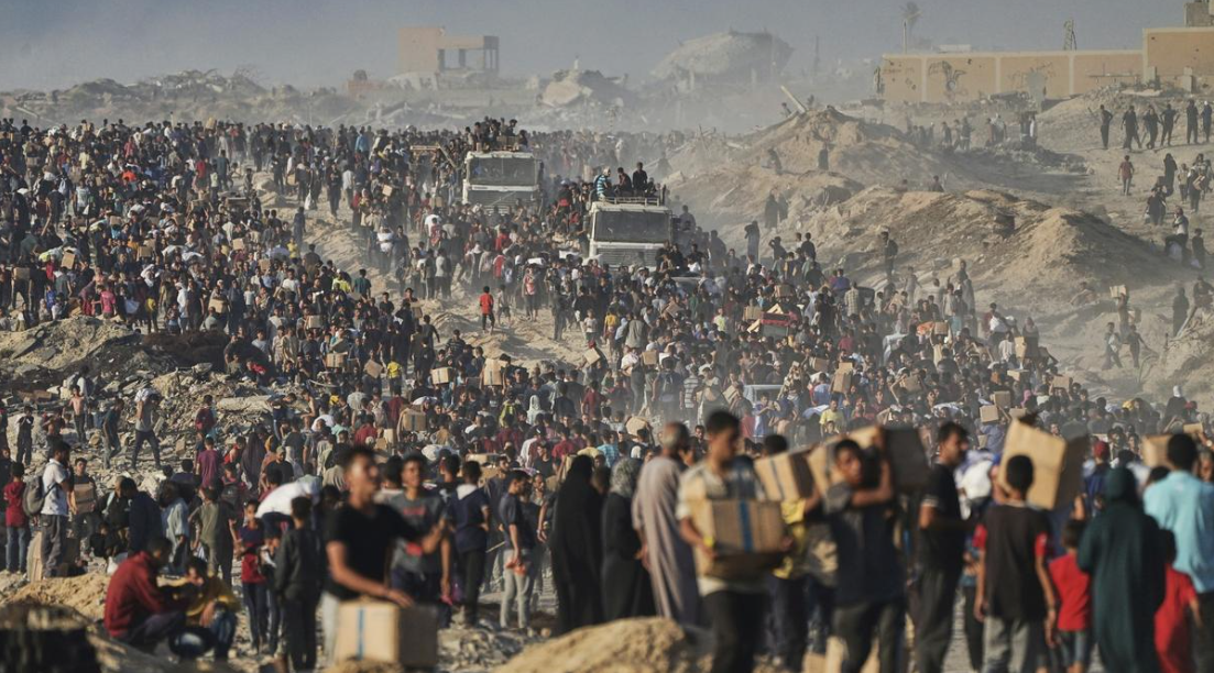 Israel Gaza military pause humanitarian aid"