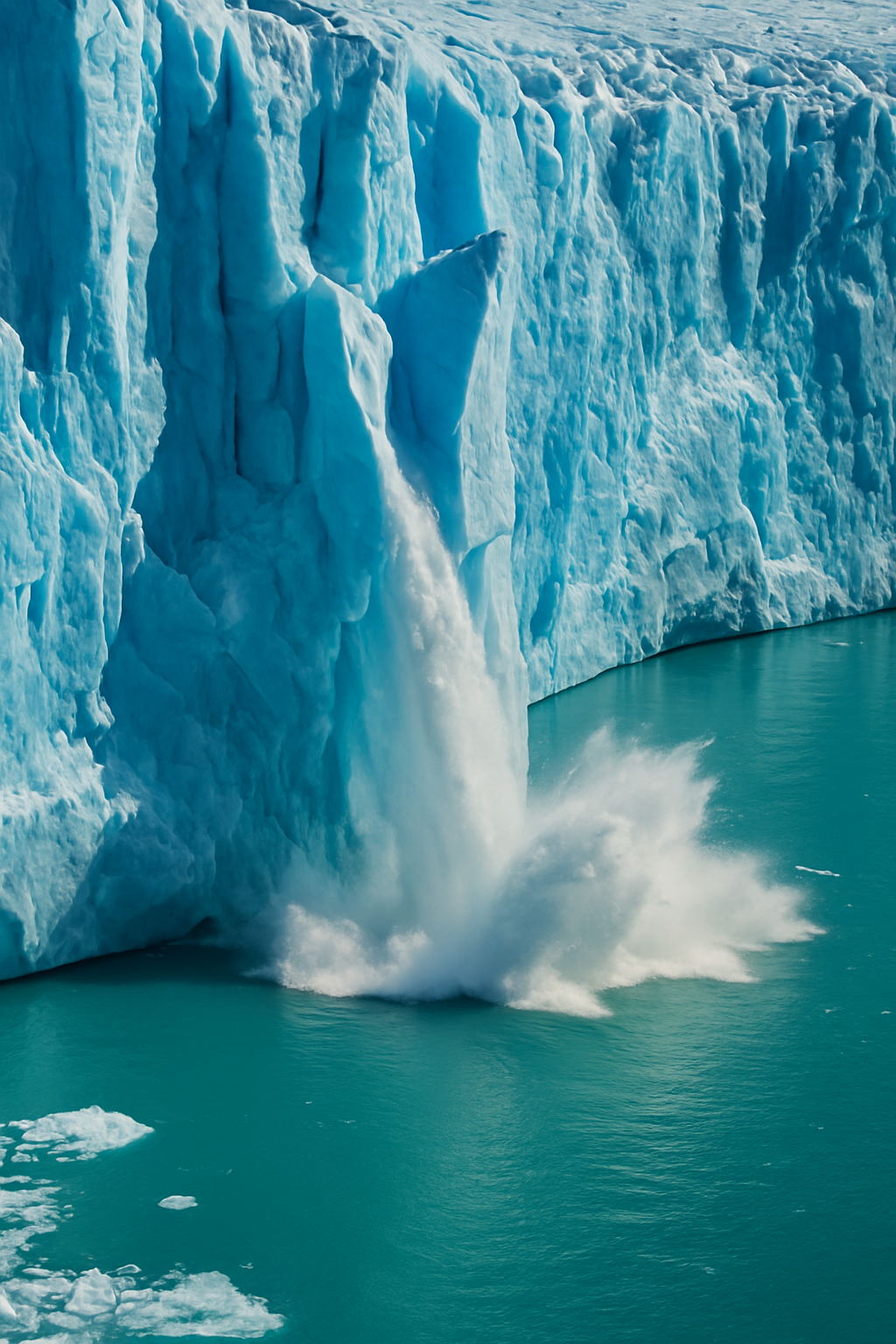 glacier melting fast,