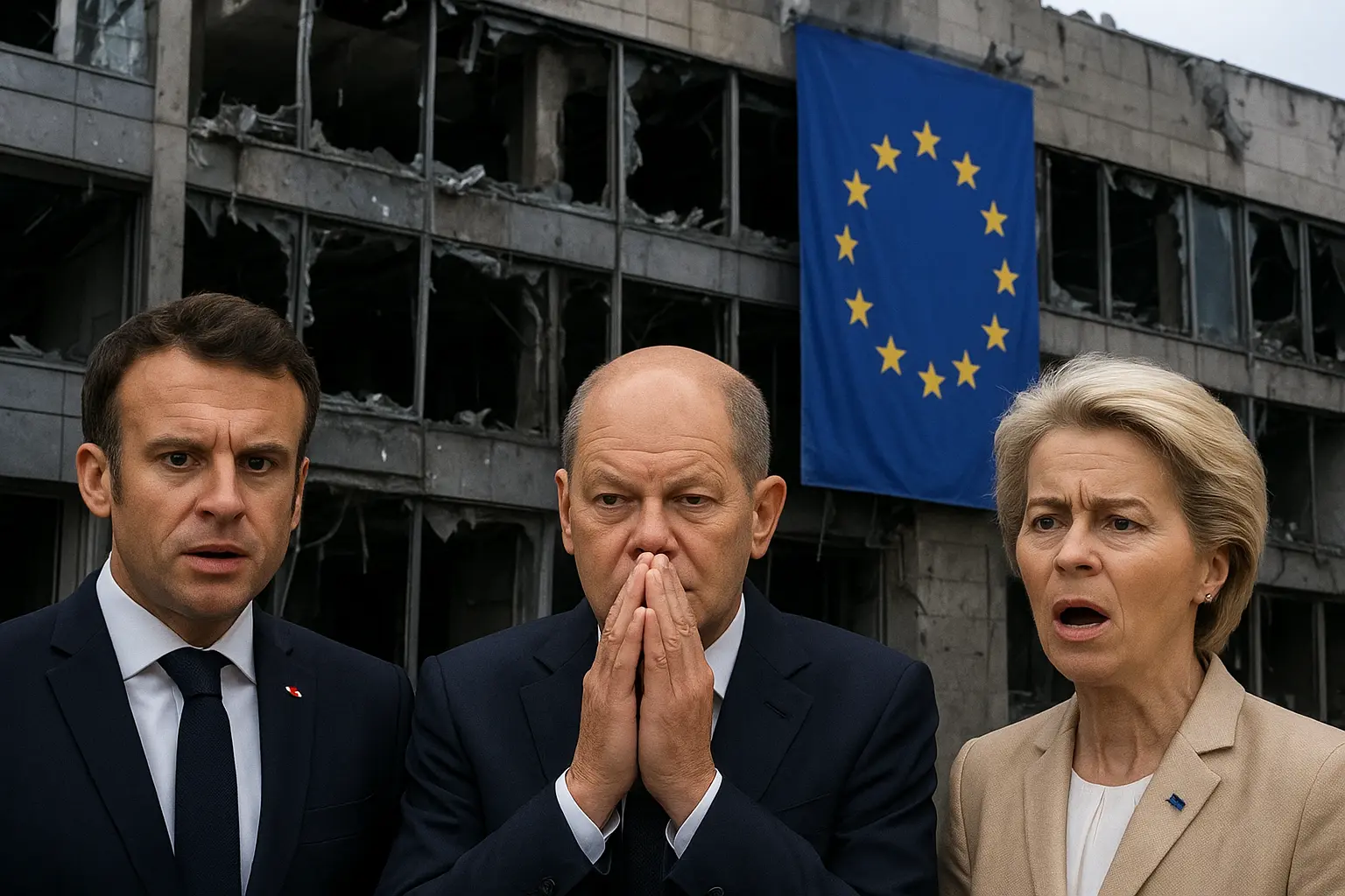 Russian strikes on EU headquarters