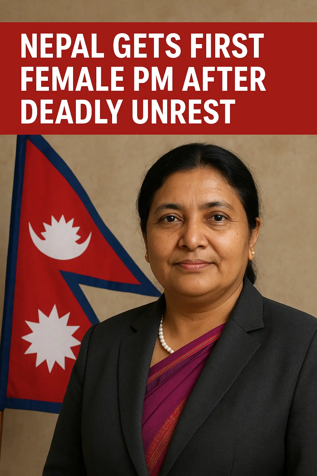 Nepal first female Prime Minister