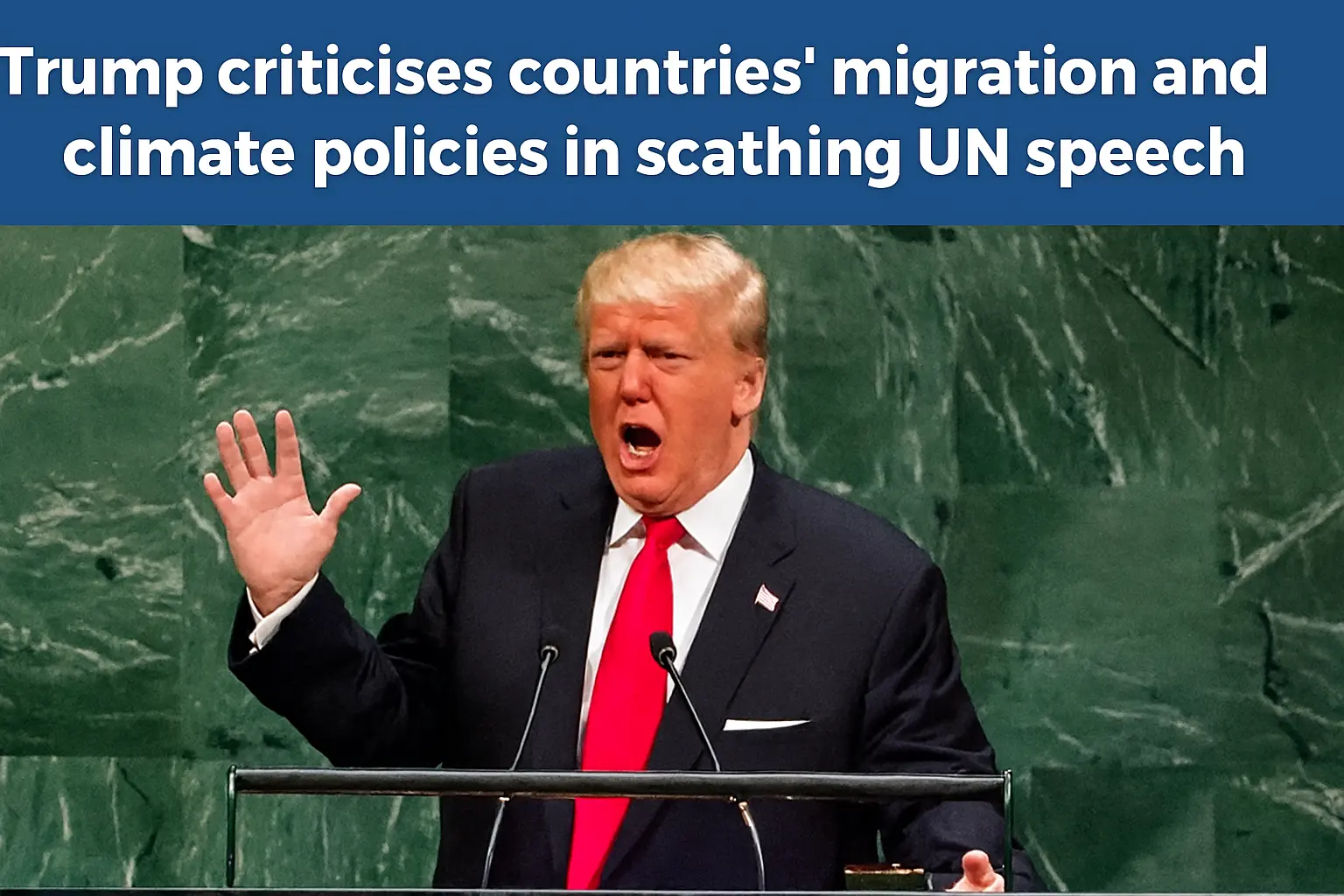 Trump UN speech