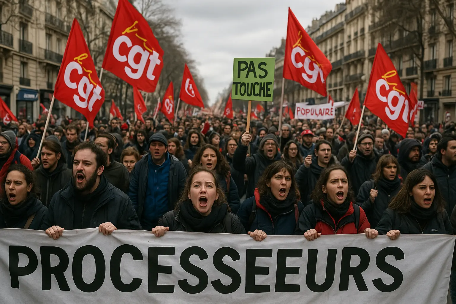 Protests in France