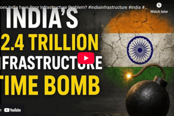 Does India have Poor Infrastructure Problem?