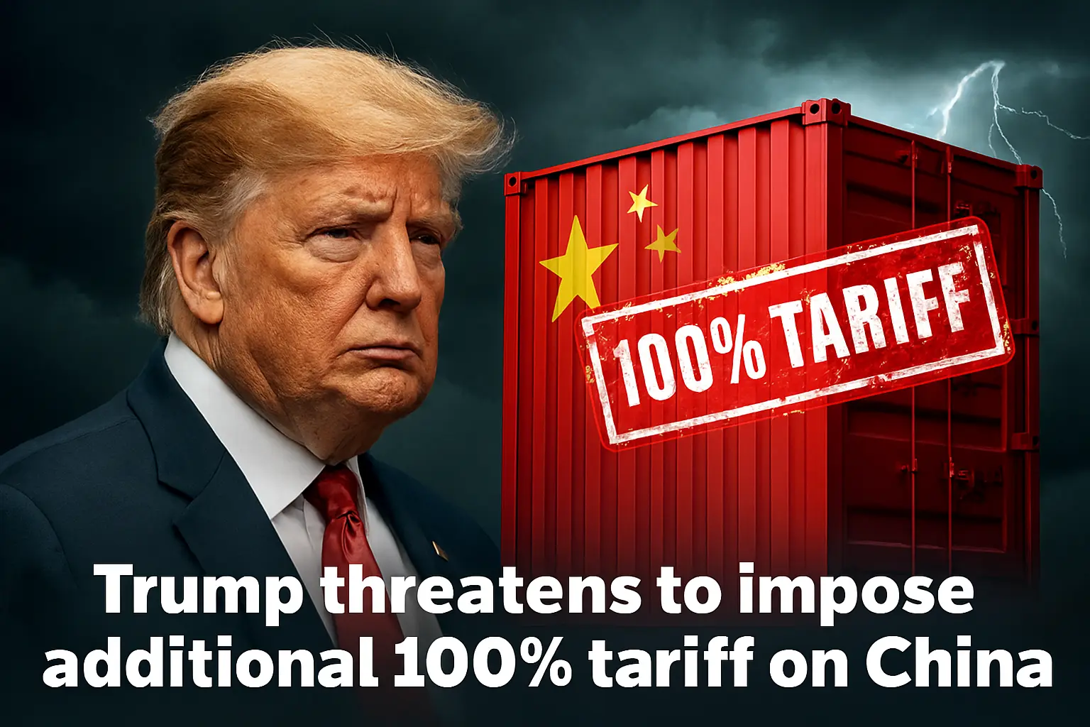 Trump threatens China