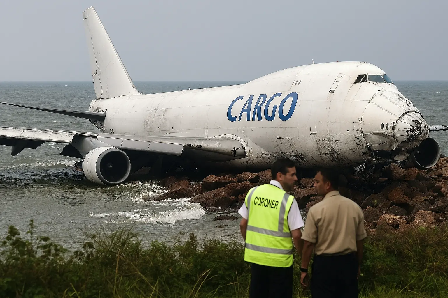 Hong Kong cargo plane crash