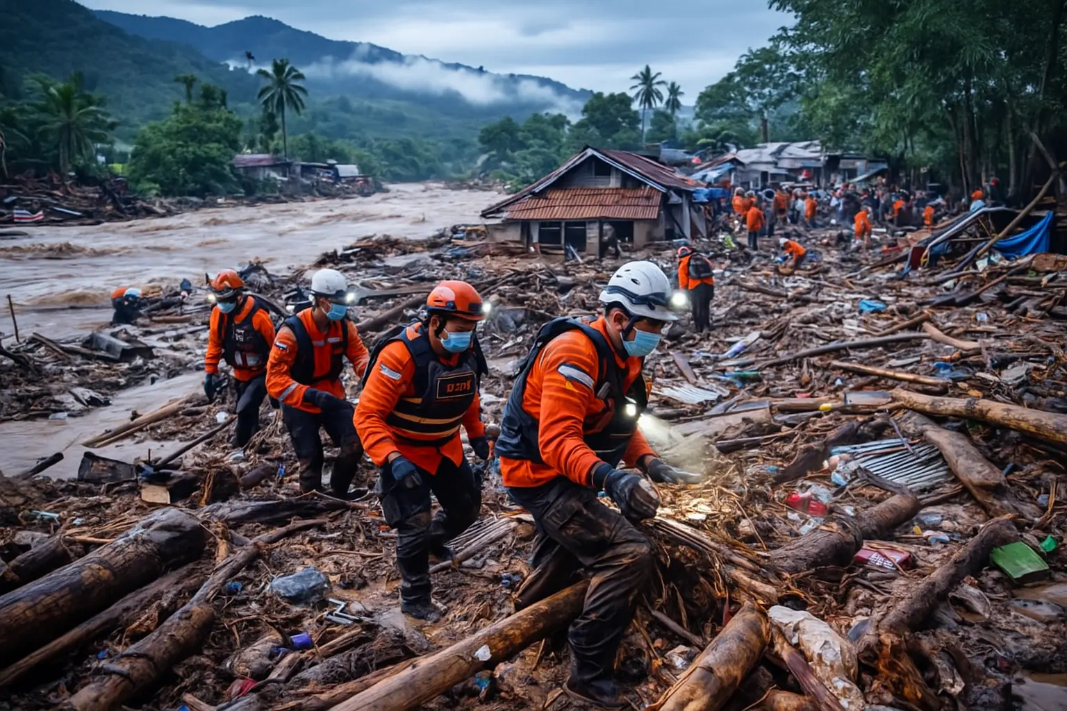 Indonesia floods missing