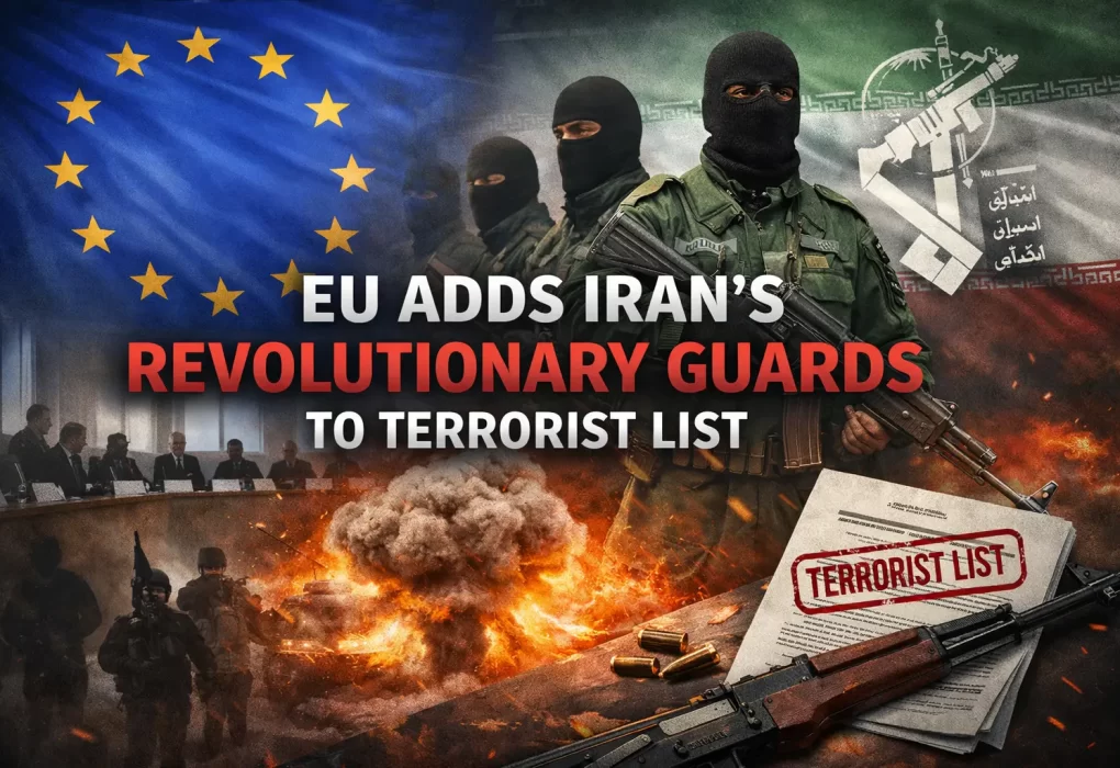 EU adds Iran’s Revolutionary Guards to terrorist lis