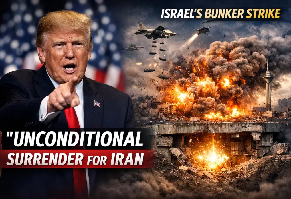 Trump Iran unconditional surrender