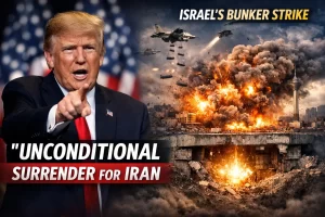 Trump Iran unconditional surrender