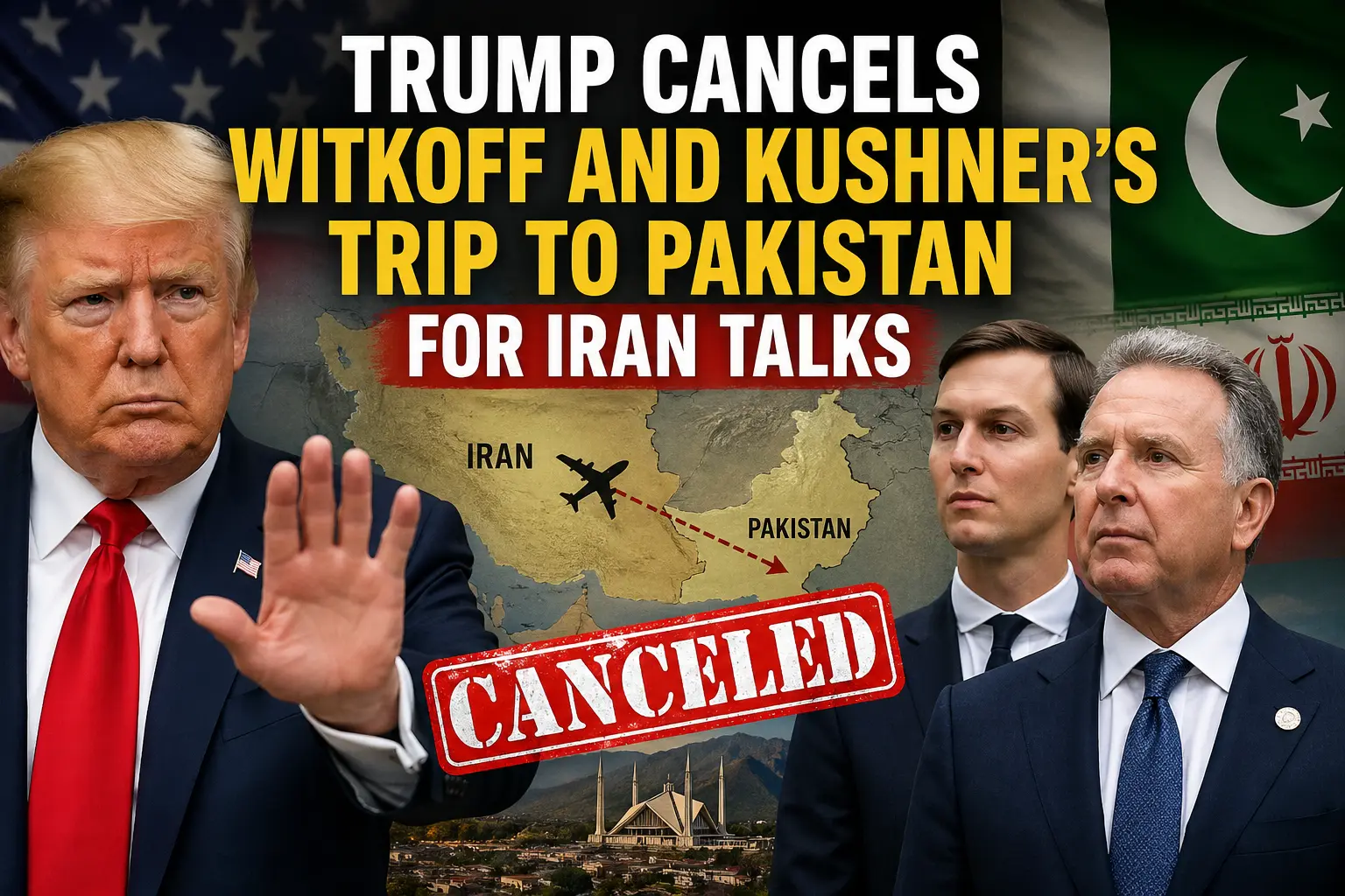 Trump Pakistan Iran talks