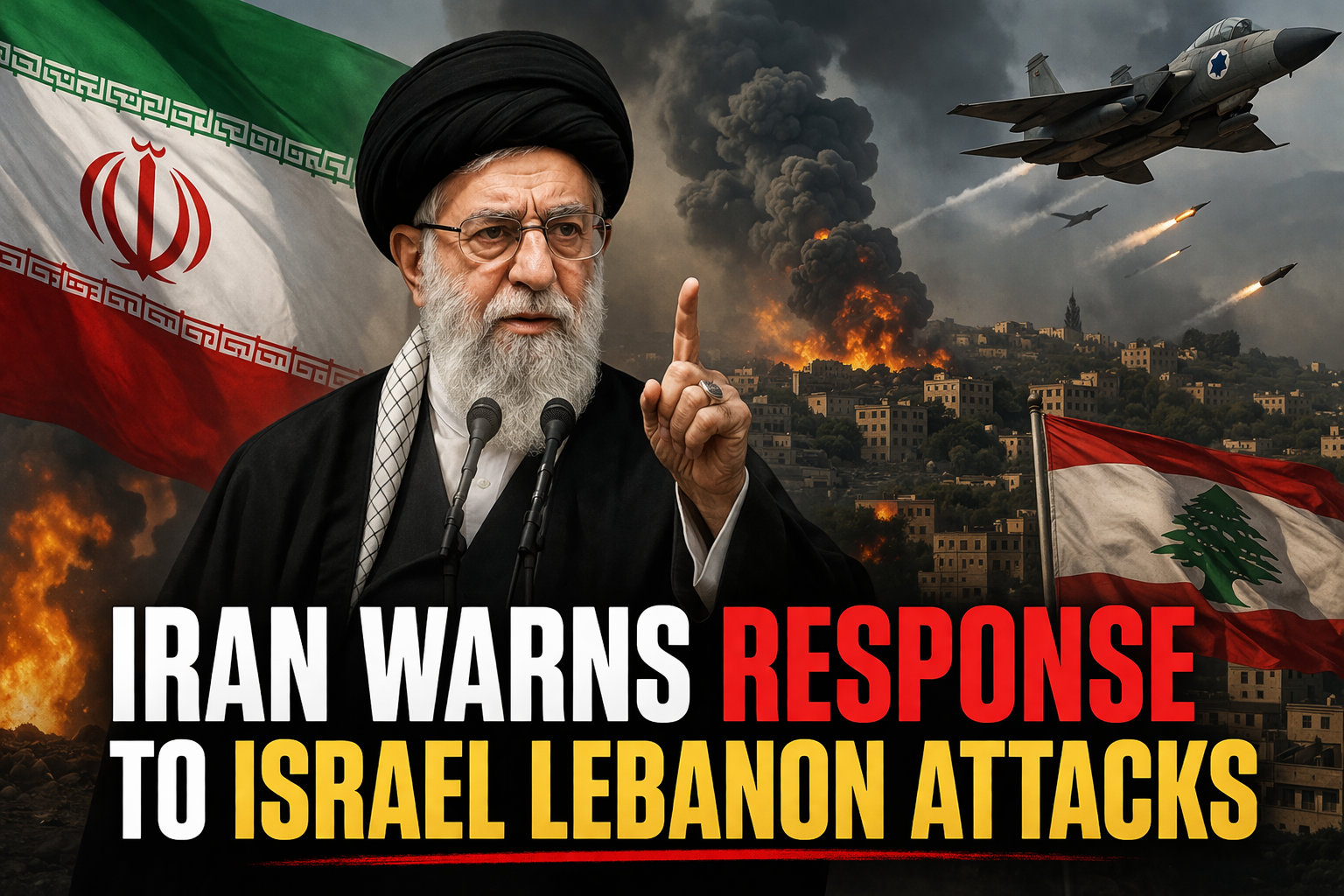 Iran warns response to Israel Lebanon attacks