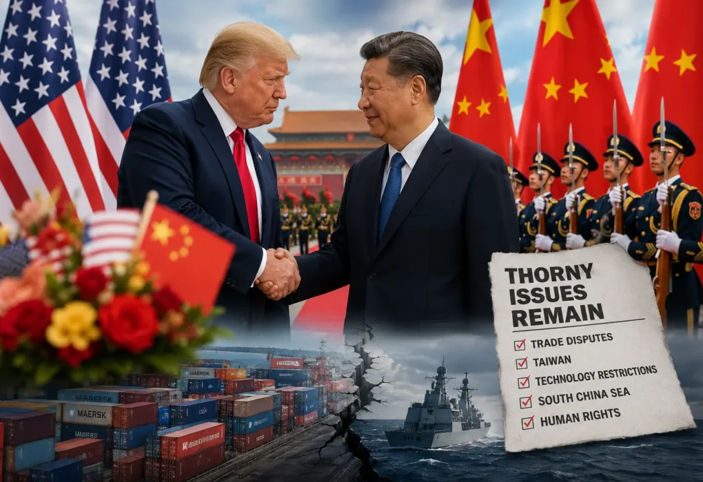 Trump China visit