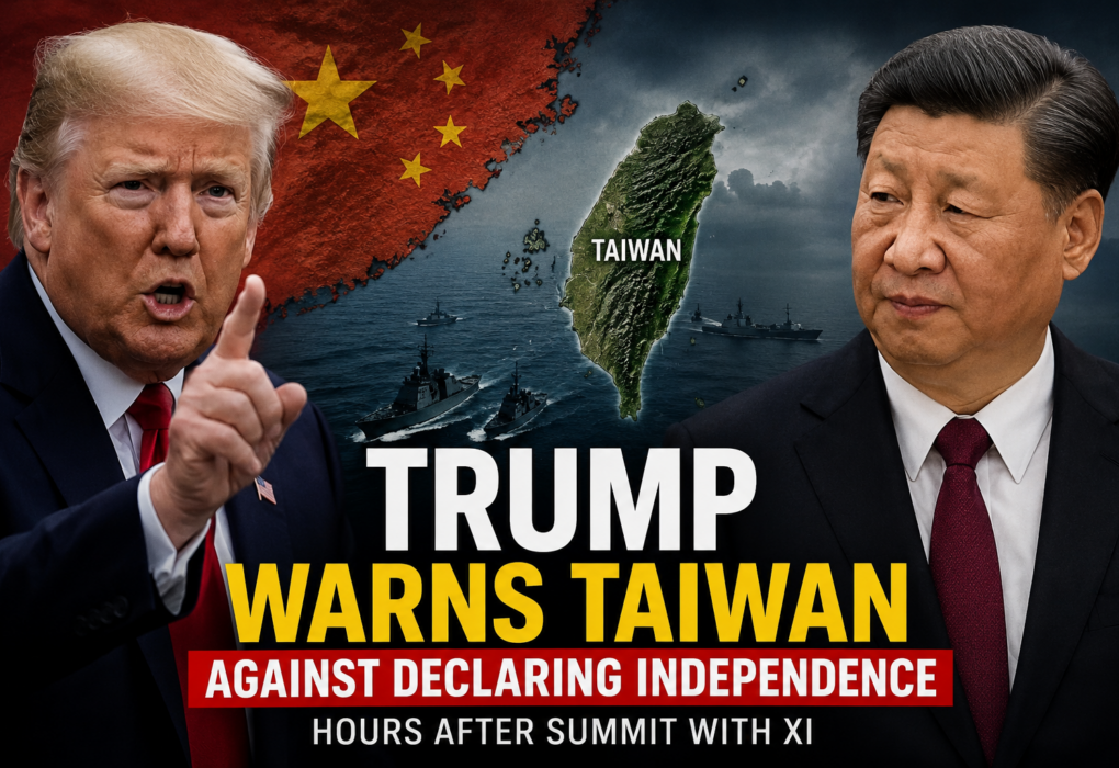 Trump Taiwan independence warning