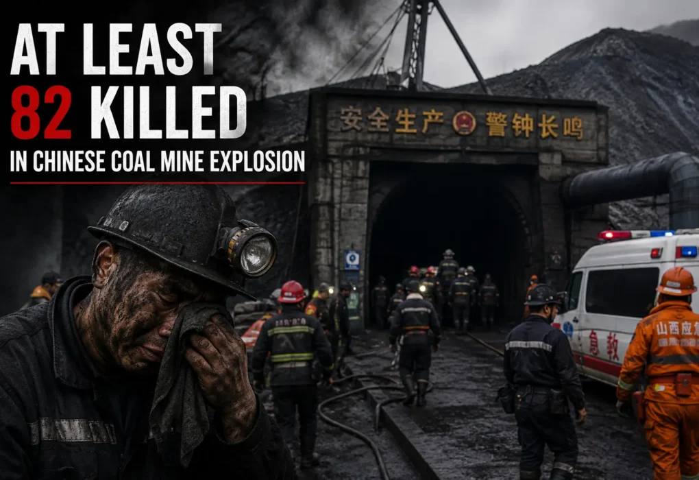 China coal mine explosion