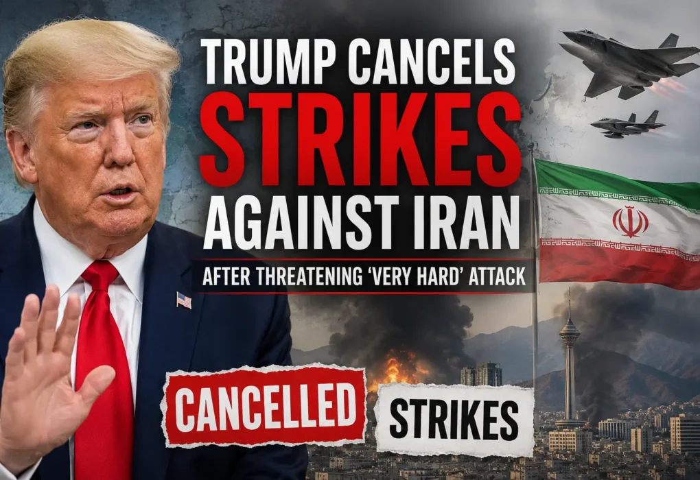 Trump Cancels Strikes Against Iran