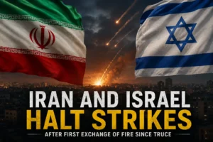 Iran and Israel halt strikes