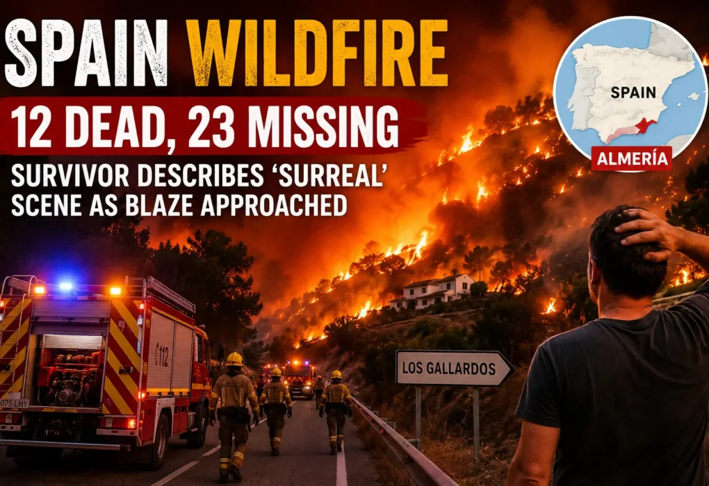 Spain wildfire