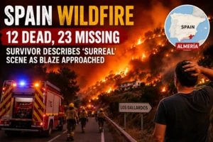 Spain wildfire