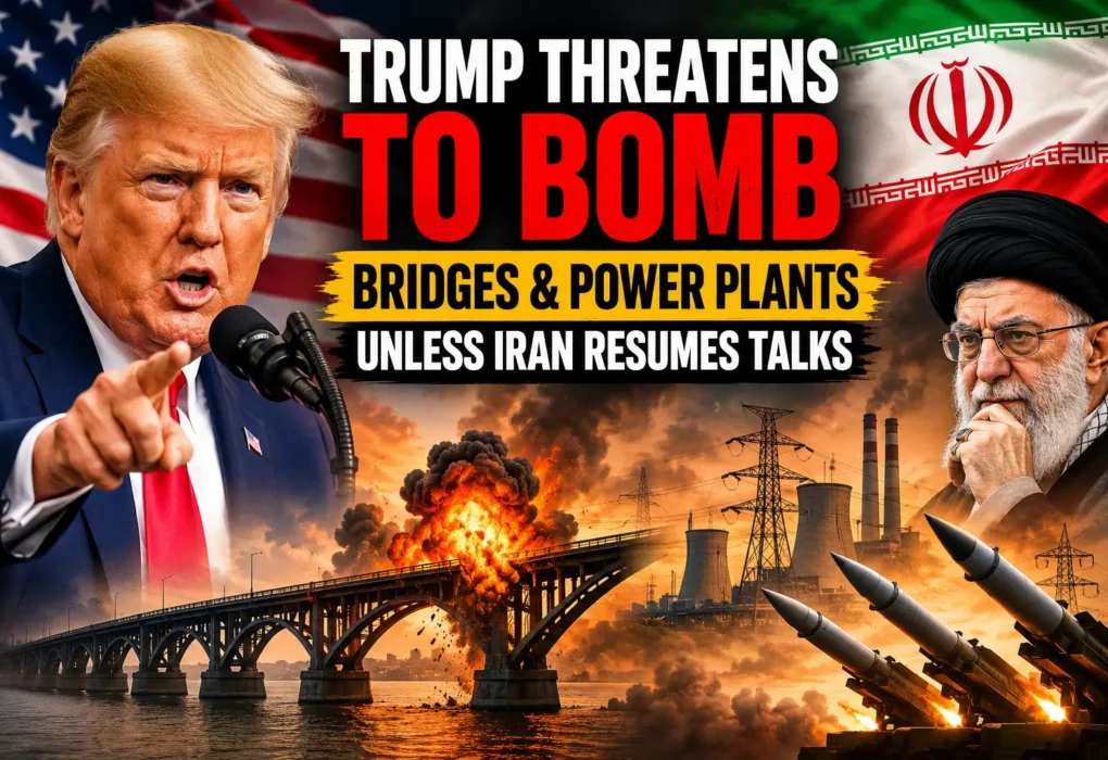 Trump threatens Iran