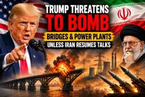 Trump threatens Iran