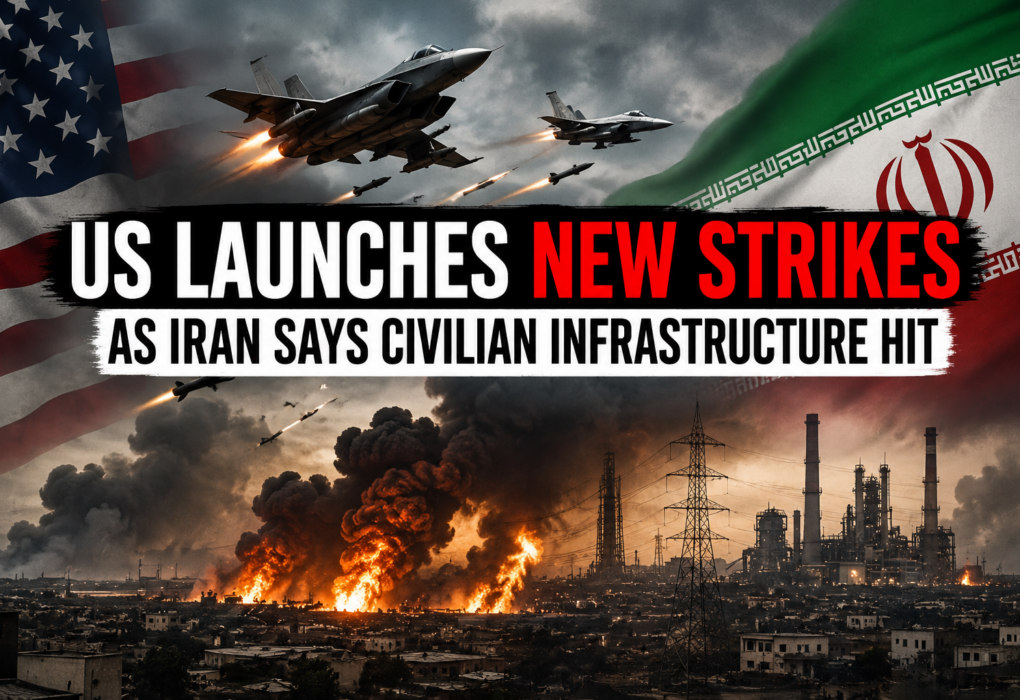 US launches new strikes on Iran