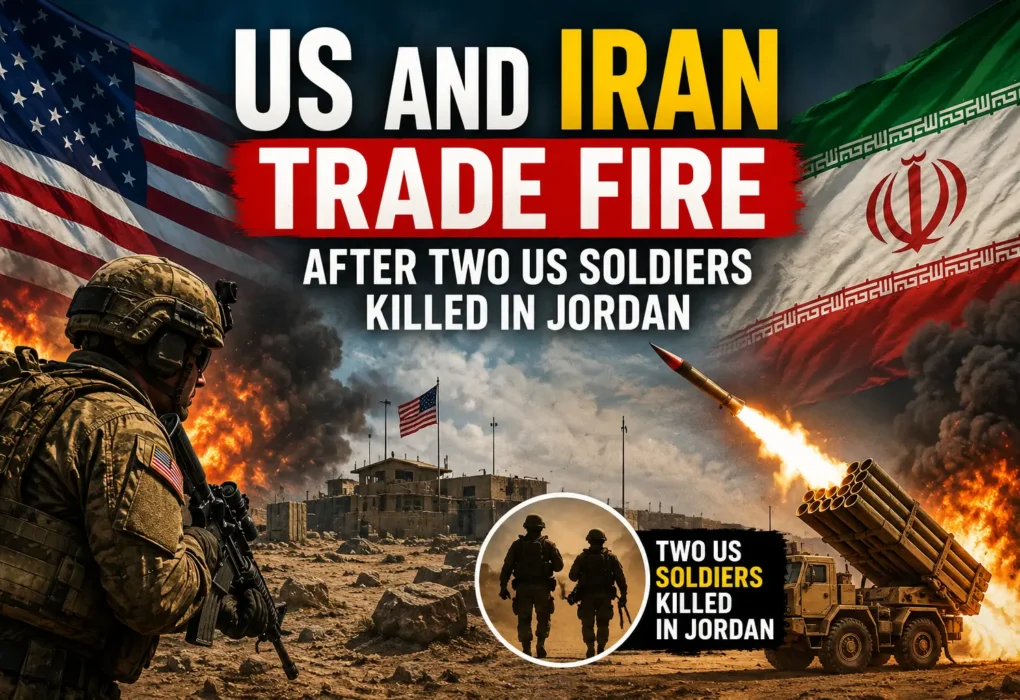 US and Iran trade fire