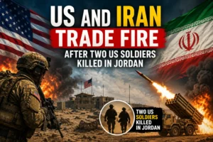 US and Iran trade fire