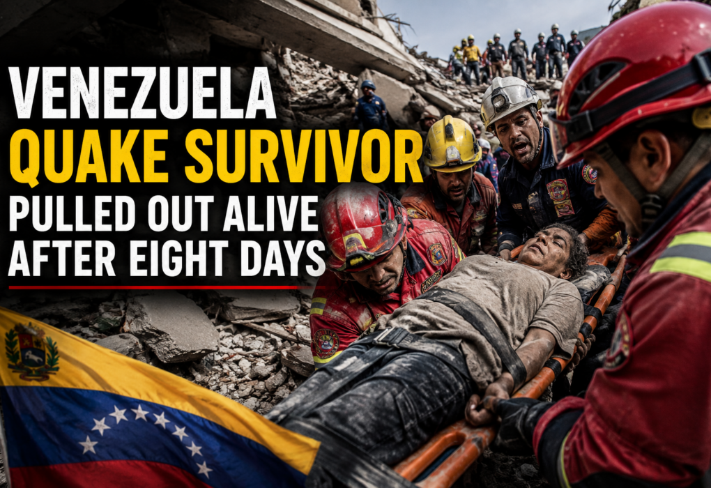 Venezuela quake survivor