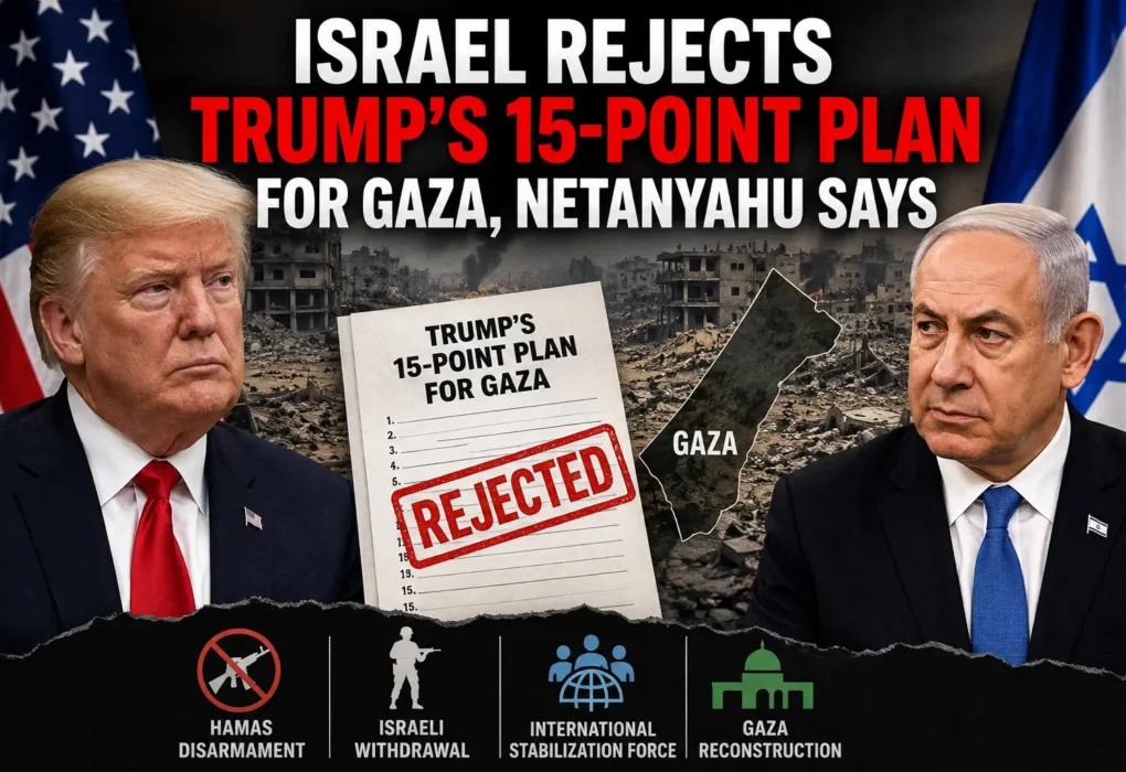 Israel rejects Gaza plan