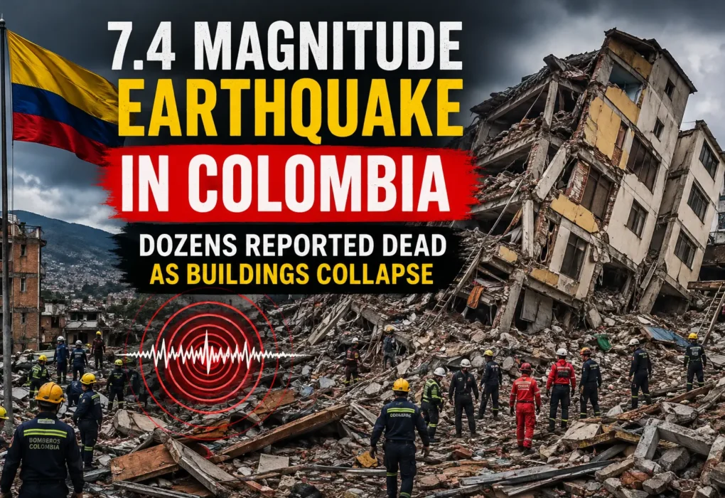 Colombia earthquake