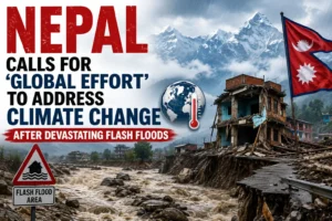 Nepal climate change flash floods