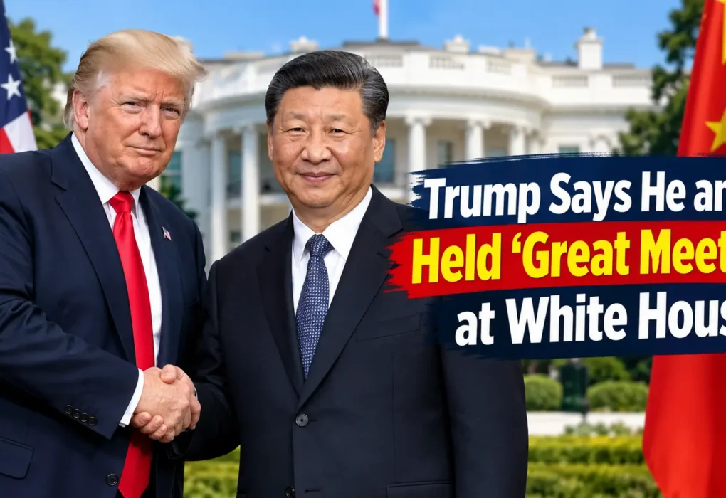 Trump Xi White House meeting