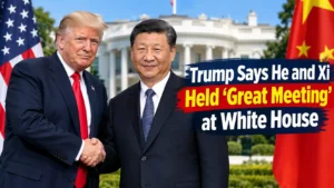 Trump Xi White House meeting