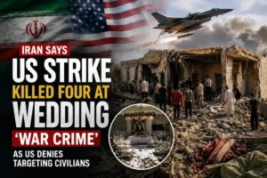 Iran US strike wedding
