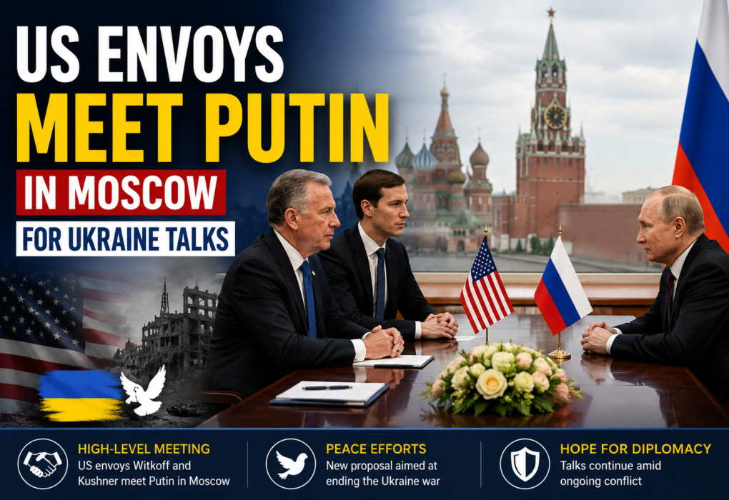US envoys meet Putin
