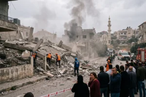 Israeli strikes in southern Lebanon