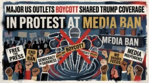 Trump media ban