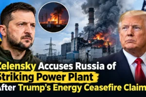 Ukraine power plant attack